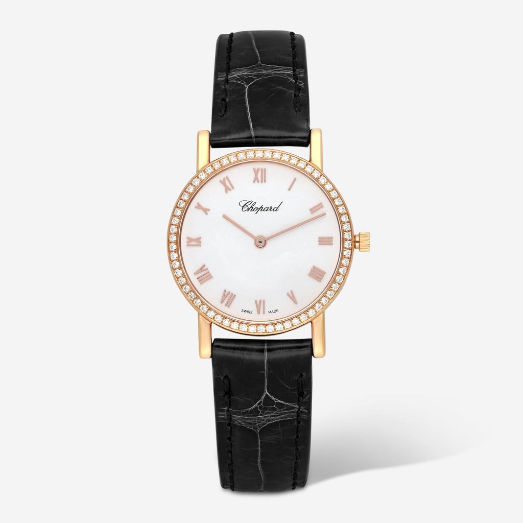 Chopard Chopard Classic 18K Rose Gold Diamond Quartz Ladies Watch 137387-5001