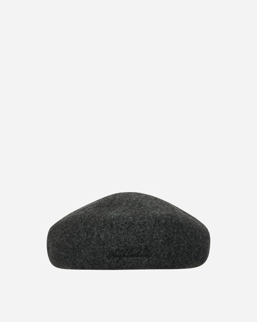 NEIGHBORHOOD Basque Beret Charcoal 1