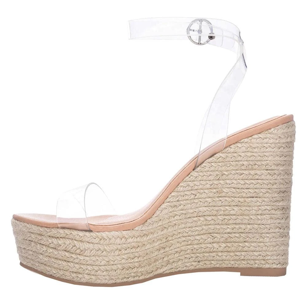 Chinese Laundry Ello Clear Espadrille Sandals 3