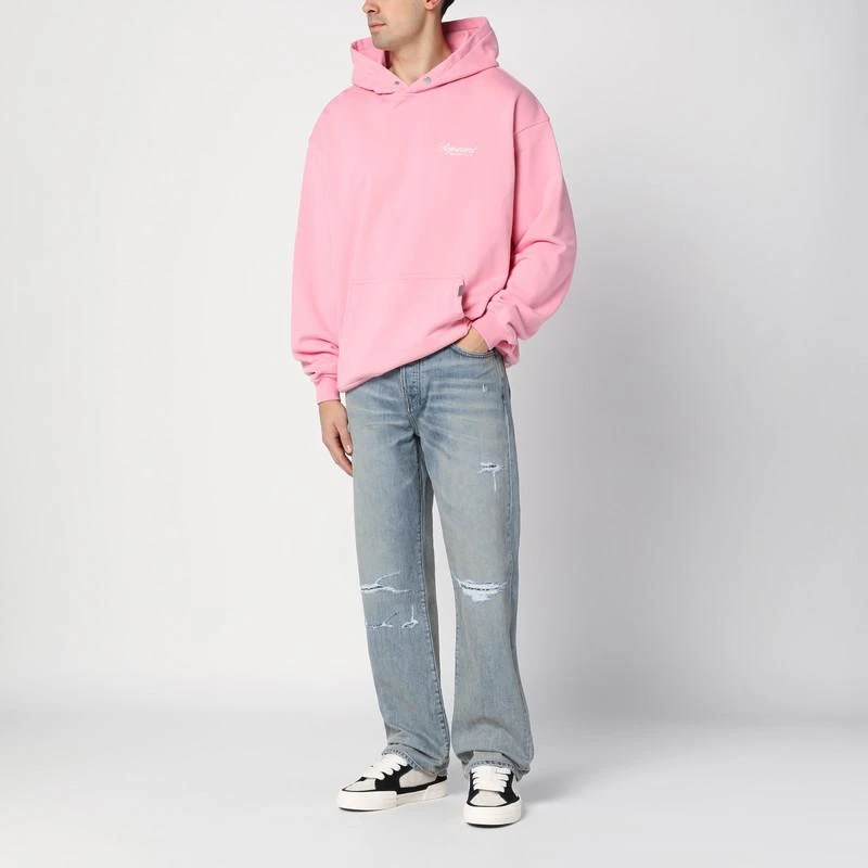 Represent Pink hoodie with logo 5