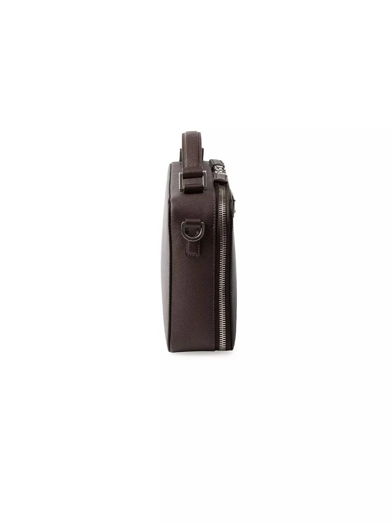 Prada Medium Brique Saffiano Leather Bag 6