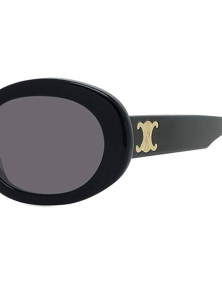 Celine Triomphe 52MM Oval Sunglasses 5