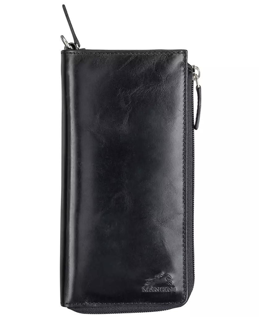 Mancini Leather Goods Men's Casablanca Collection Trifold Wallet