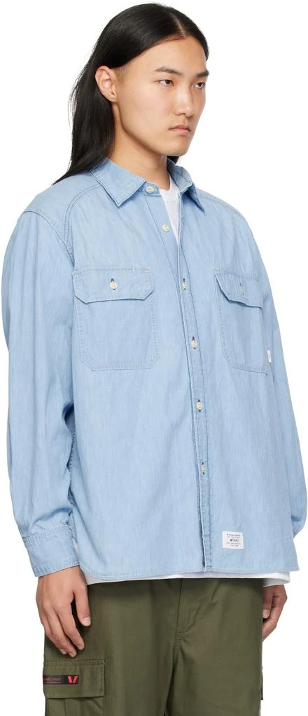 Wtaps Blue 11 Shirt 2
