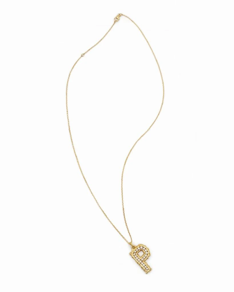 PACHAREE Mini Pearls Alphabet Necklace 2