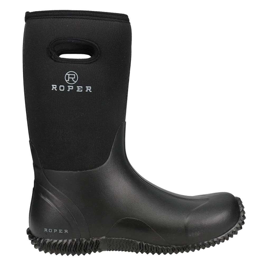Roper Barnyard Round Toe Pull On Rain Boots