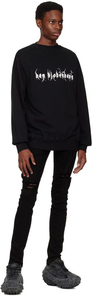 Han Kjobenhavn Black Artwork Sweatshirt 4