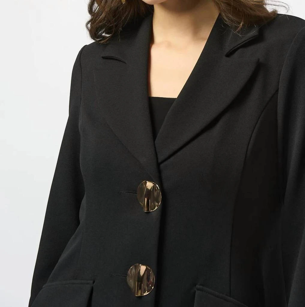 JOSEPH RIBKOFF Joseph Ribkoff - Notched Collar Coat 3