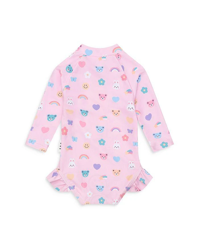 Huxbaby Girls
 Hux Emoji Zip Swimsuit - Baby 3