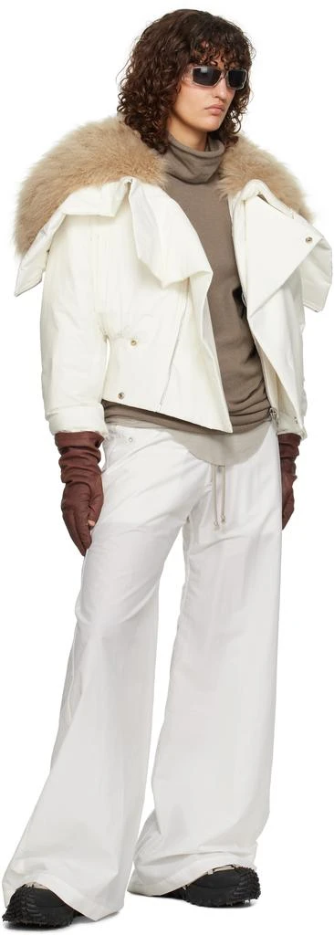 Rick Owens Moncler + Rick Owens Off-White Alice Fur Jacket 5