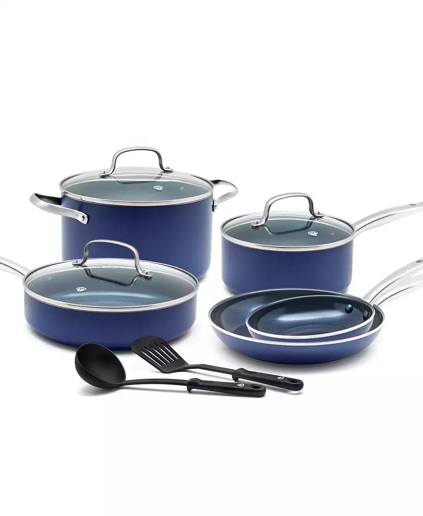 Blue Diamond 10-Pc. Cookware Set