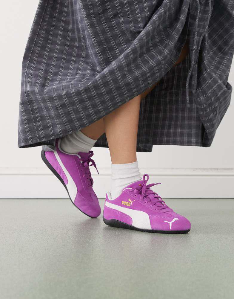 Shop Puma Speedcat OG trainers in purple on Sale at BeyondStyle