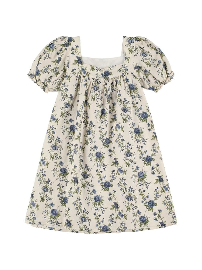 BABE & TESS Printed  Linen & Viscose Dress 2