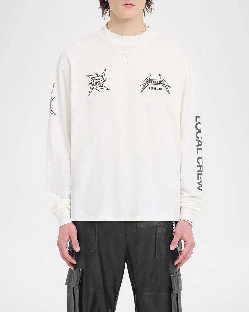 Represent Men's Metallica World Tour T-Shirt 4