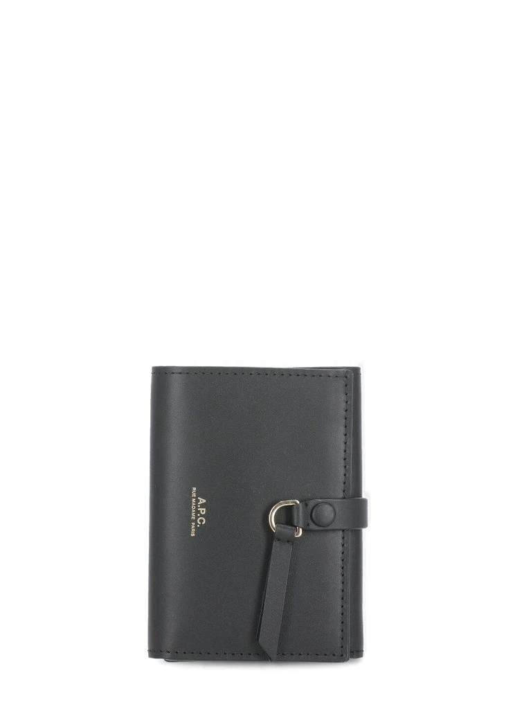 A.P.C. A.P.C. Logo Printed Trifold Wallet 1