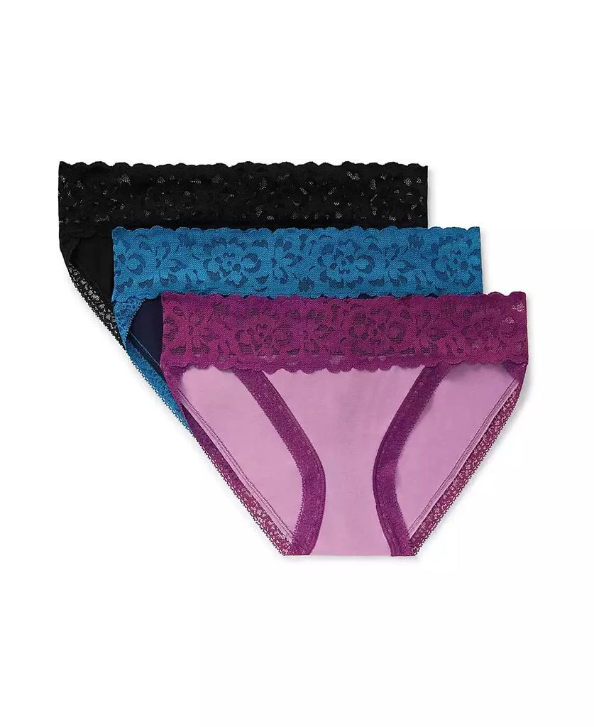 Adore Me Women's Joanie Cotton Pack Bikini Panty 1