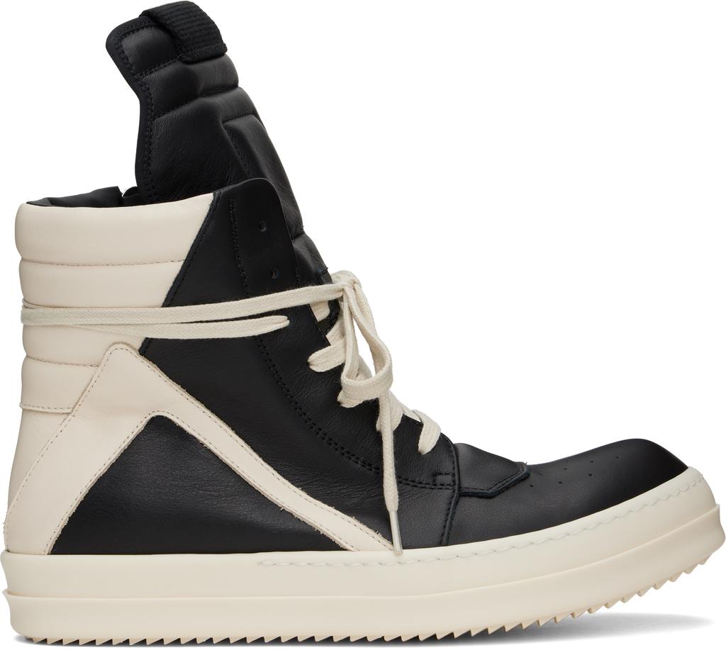 Rick Owens Black Mega Bumper Geobasket Sneakers - Casual