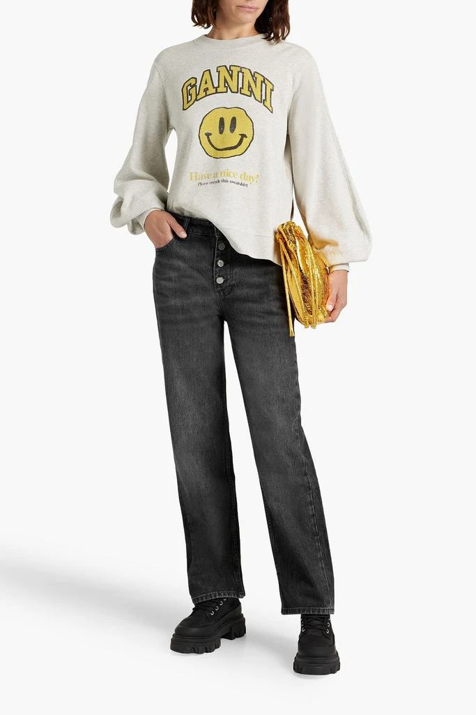 Ganni Lovy high-rise straight-leg jeans 2