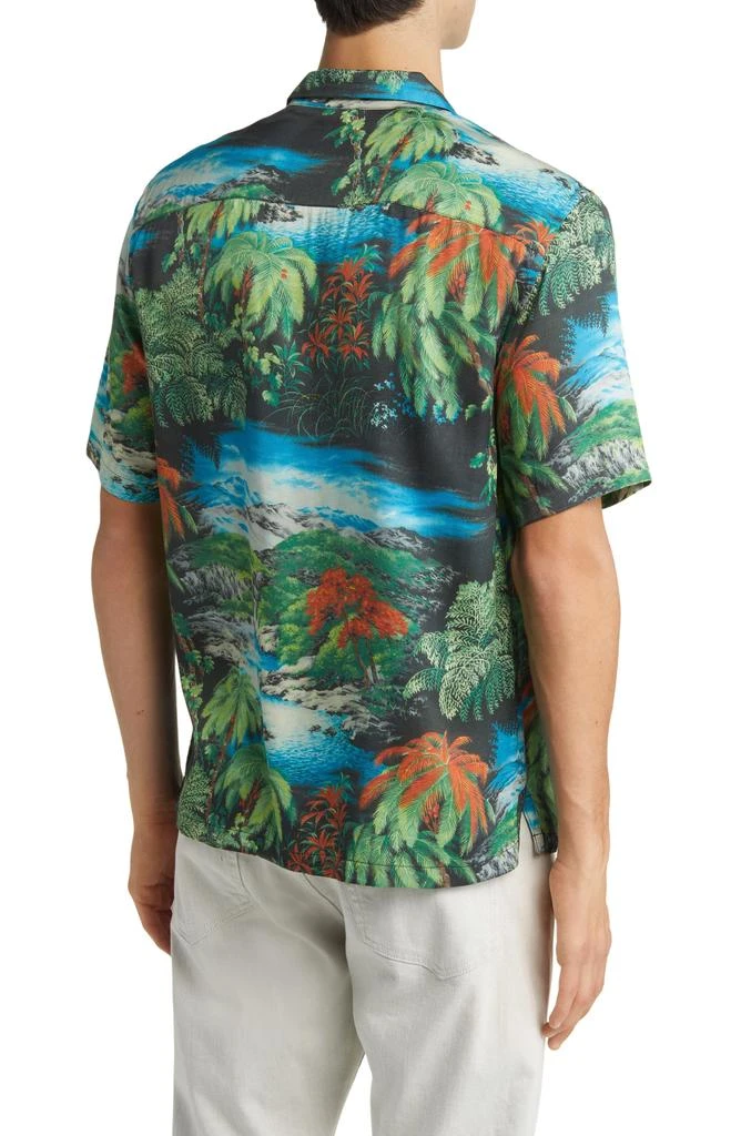ALL SAINTS Tropical Print Camp Shirt 3