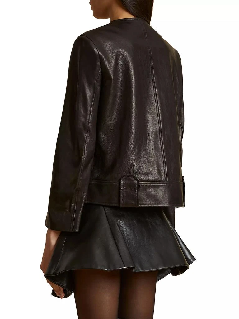 Khaite Laybin Leather Jacket 4
