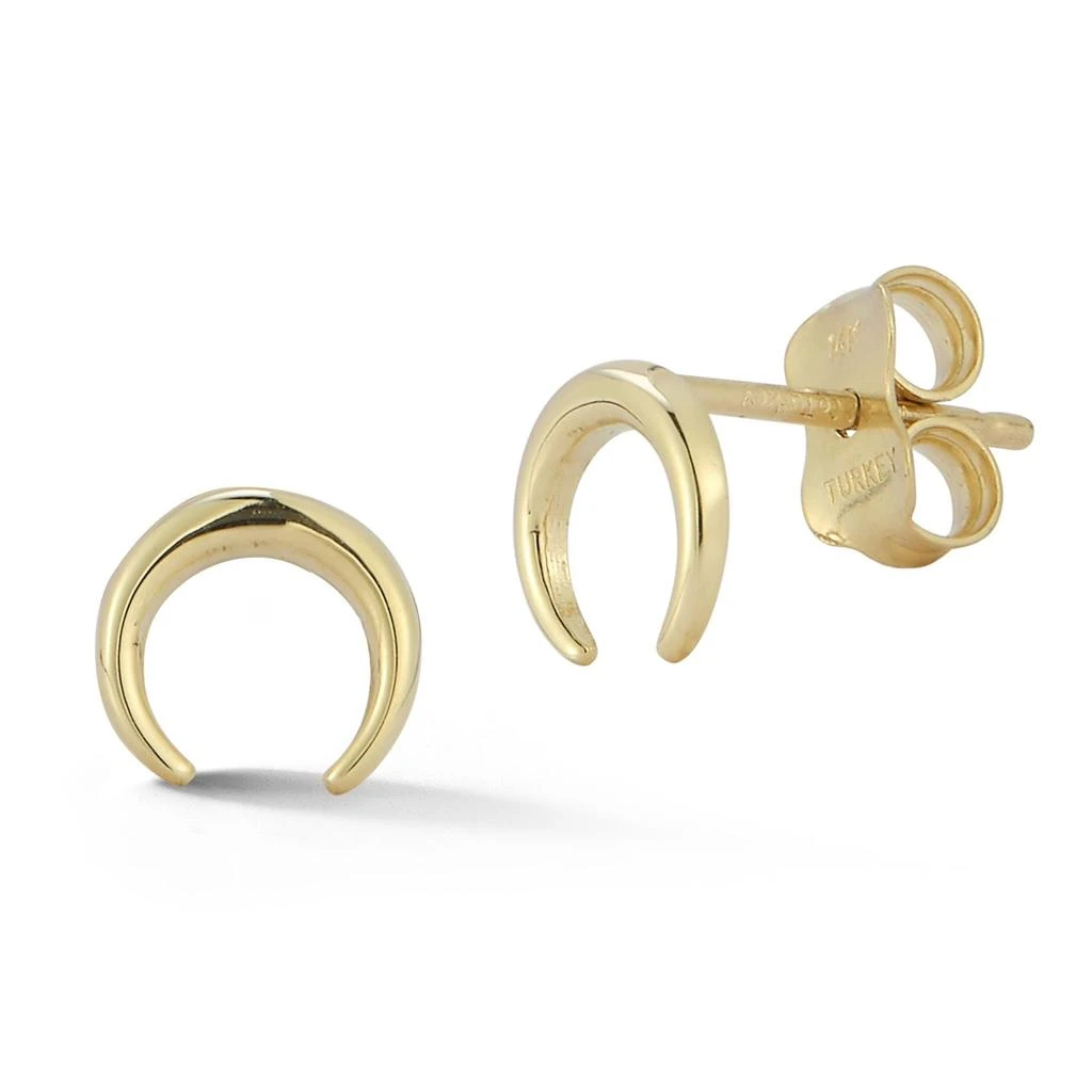 Ember Fine Jewelry 14K Gold Horn Studs