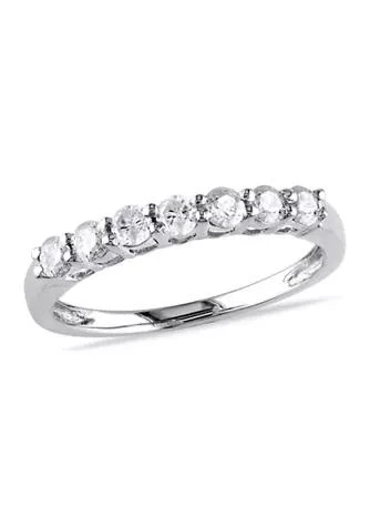 Belk 
Co. 1/2 ct. t.w. Diamond Anniversary Band in 10K White Gold