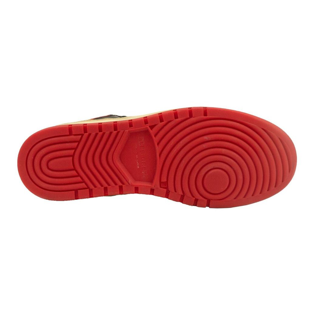 ALES GREY Battalion Sneakers - Black/Red/Grey