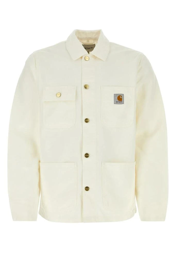 Carhartt White Cotton Detroit Jacket 1