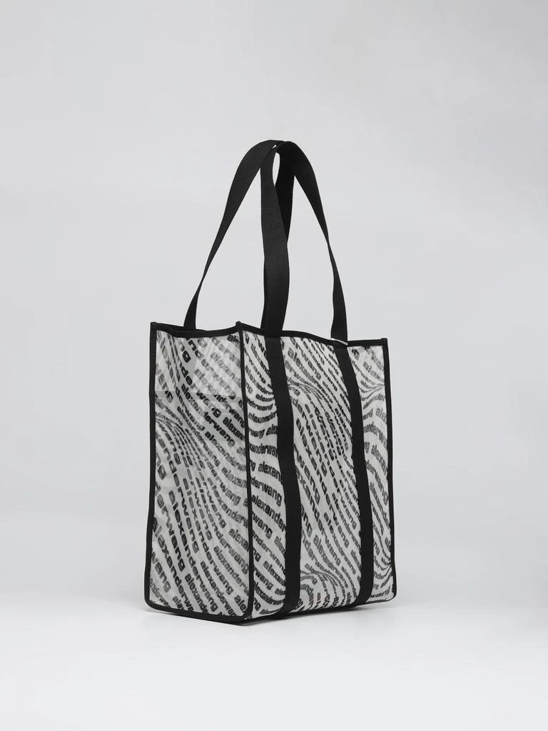 ALEXANDER WANG Alexander Wang The Freeze bag in mesh nylon with all over logo 2