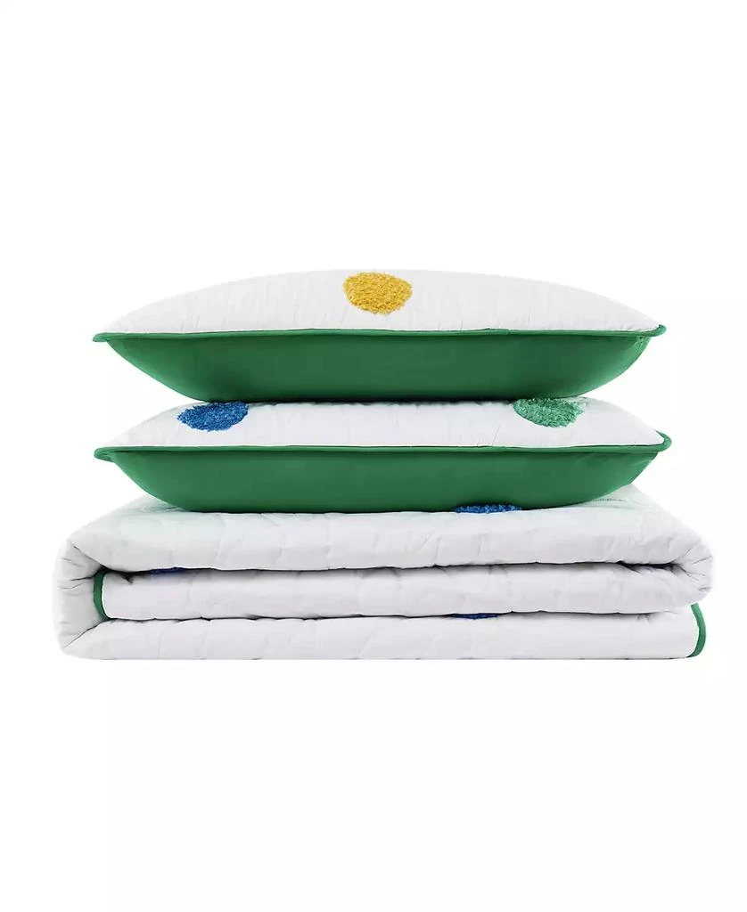 Crayola Textured Pom Pom 2 Piece Quilt Set 3