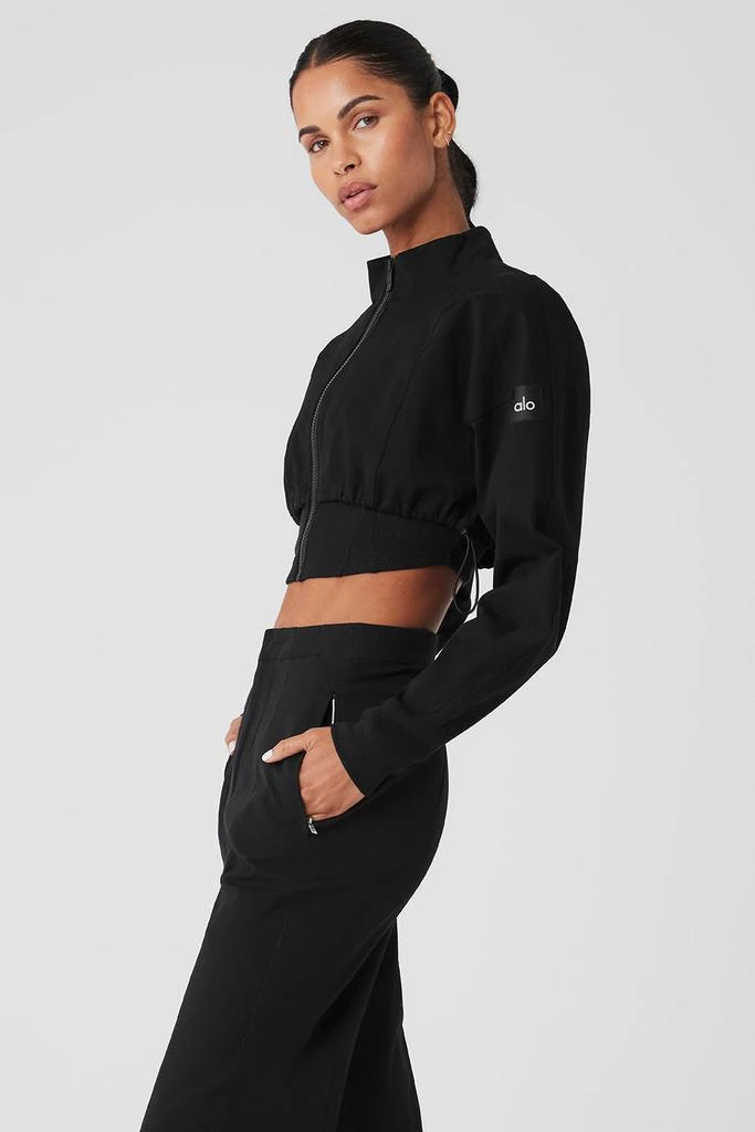 Alo Yoga On Point Moto Jacket - Black 3