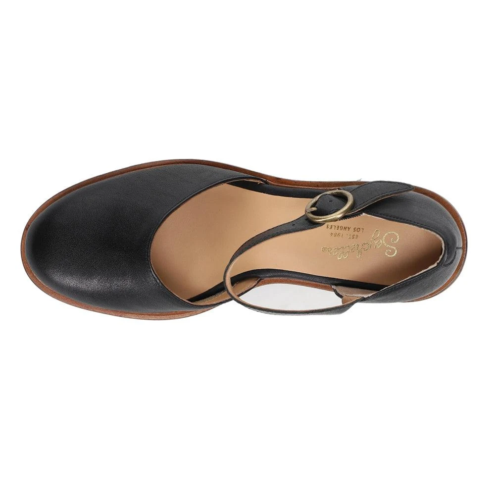 Seychelles Lock and Key Round Toe Mary Jane Block Heel Pumps 4