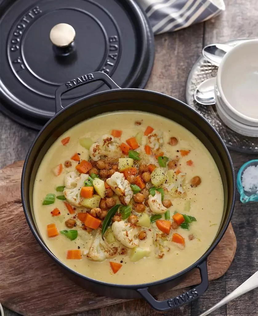 Staub Cast Iron 5.5-Qt. Round Cocotte 3