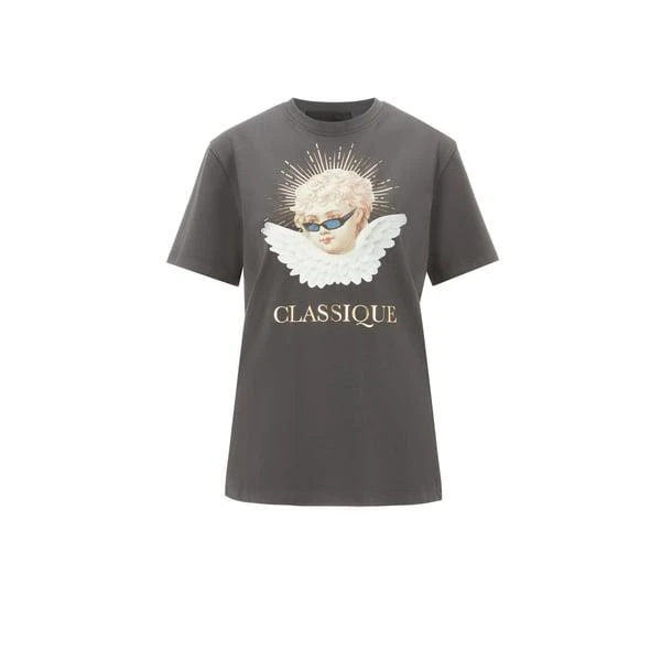 Ych Graphic cotton-blend T-shirt 1