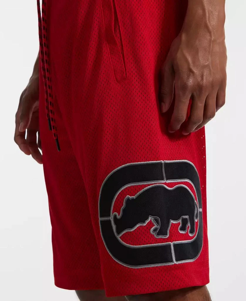 Ecko Unltd Men's Touch Base Birdseye Mesh Shorts 4