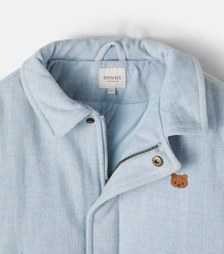 Donsje Zemmie paneled denim jacket 3