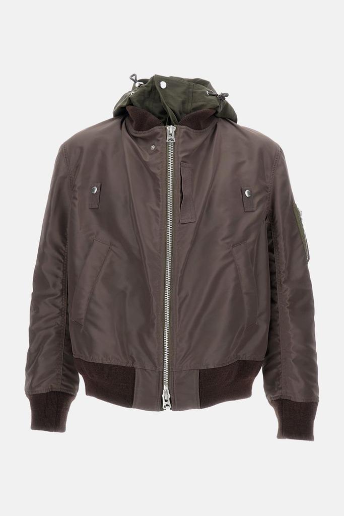 Sacai Nylon Twill Blouson - Jackets - BeyondStyle