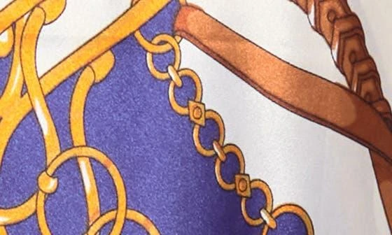 La Fiorentina Chain Print Scarf 4