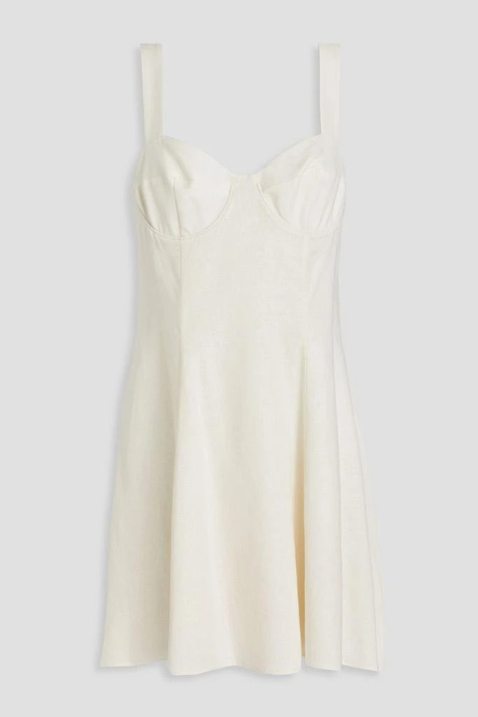 Solid & Striped Carolina linen-blend mini dress 1