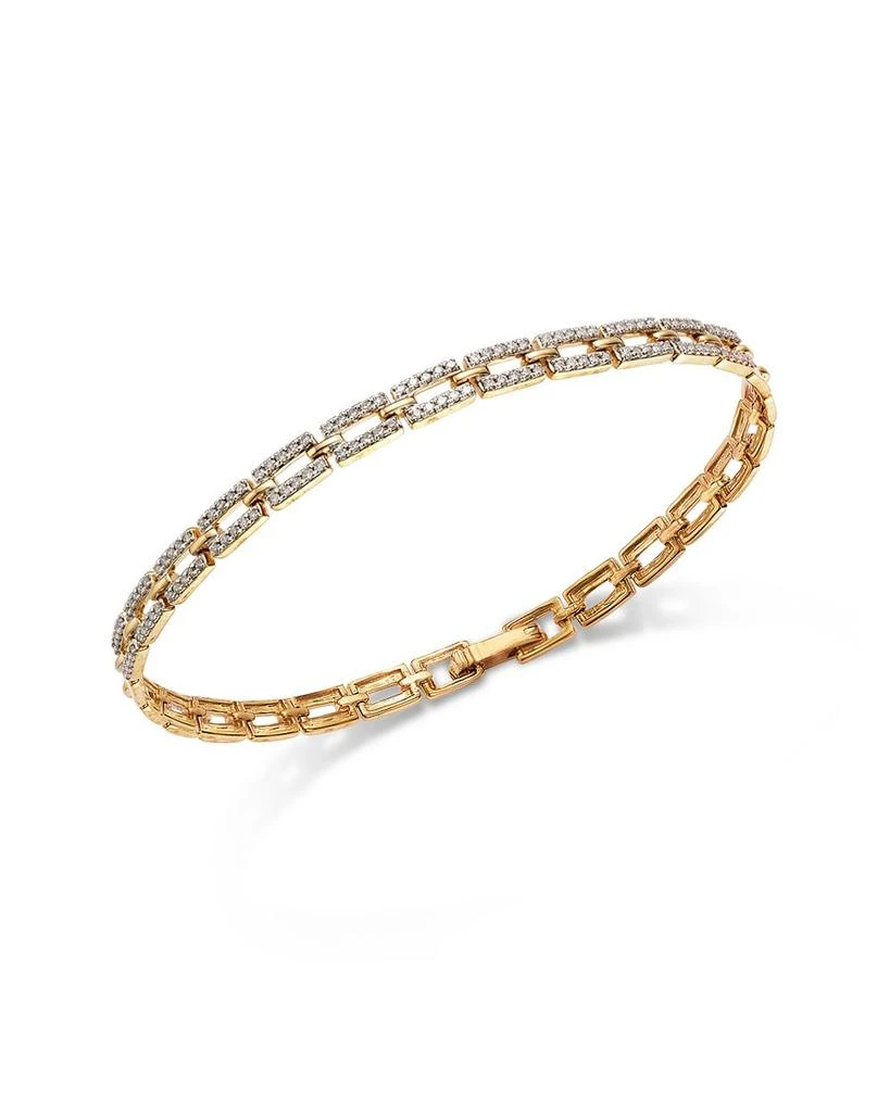 Bloomingdale's Fine Collection Diamond Link Bracelet in 14K Yellow Gold, 0.50 ct. t.w. 1