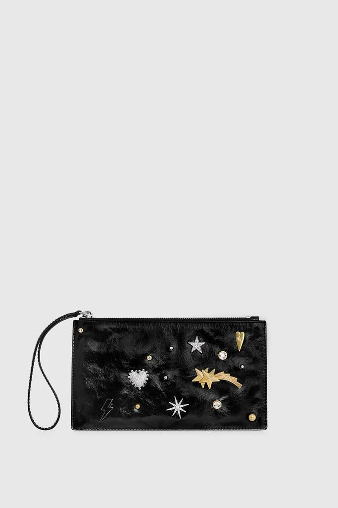 Clutch Wallet Rebecca Minkoff Edie Wallet Medium Celestial Studded
