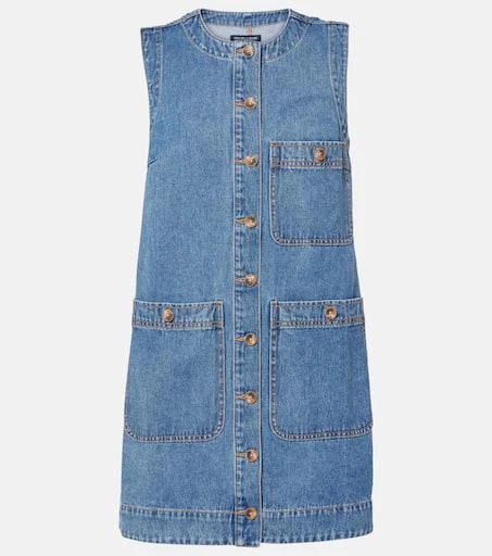 VERONICA BEARD Oakley denim minidress 1