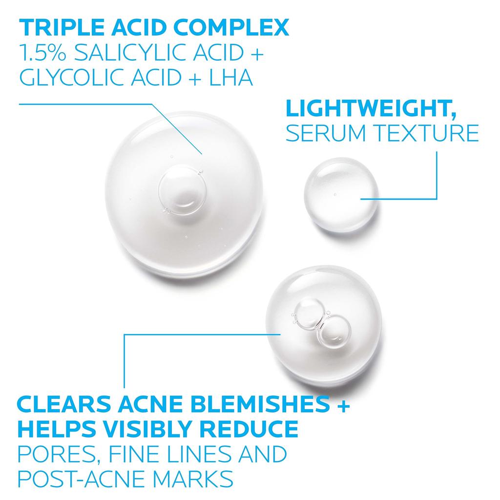 La Roche Posay La Roche-Posay Effaclar Salicylic Acid Acne Treatment Serum