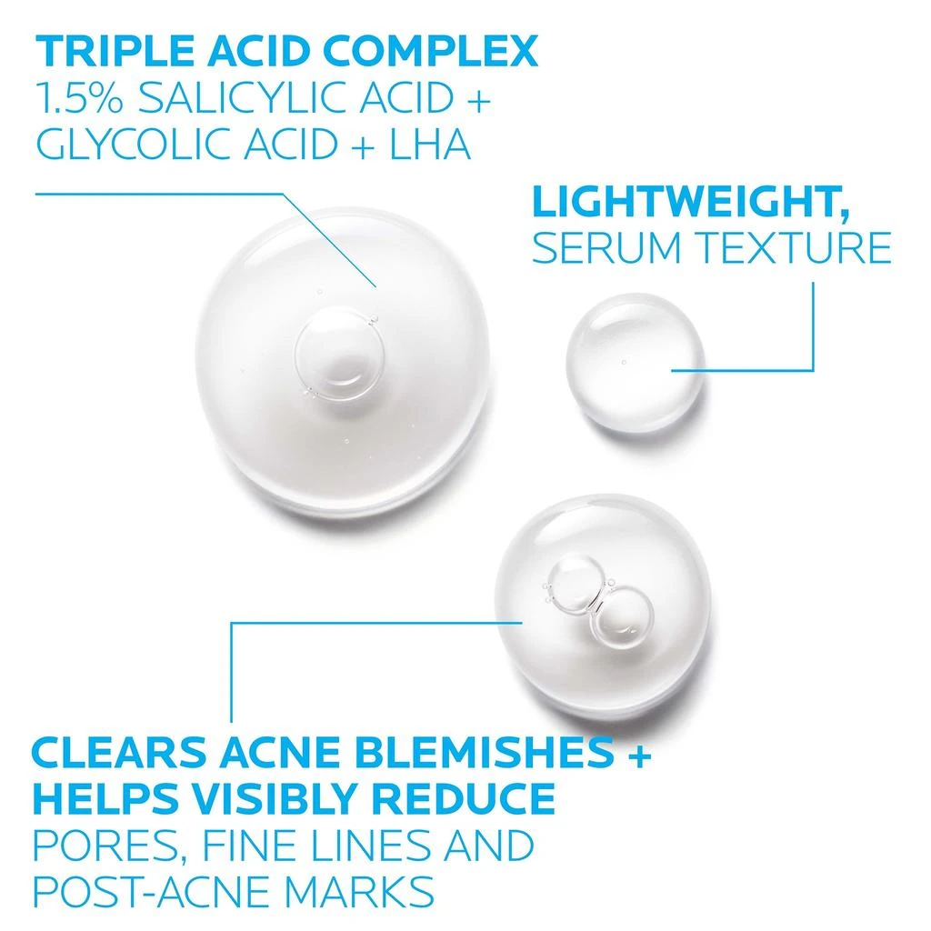 La Roche Posay La Roche-Posay Effaclar Salicylic Acid Acne Treatment Serum 2