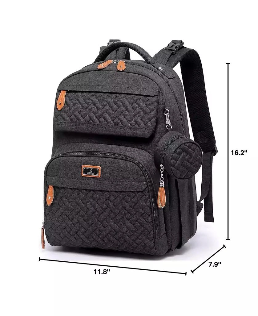 BabbleRoo Kids Diaper Bag Backpack Versatile Bag Travel Mummy Bag with Changing Pad 
Accessories 8