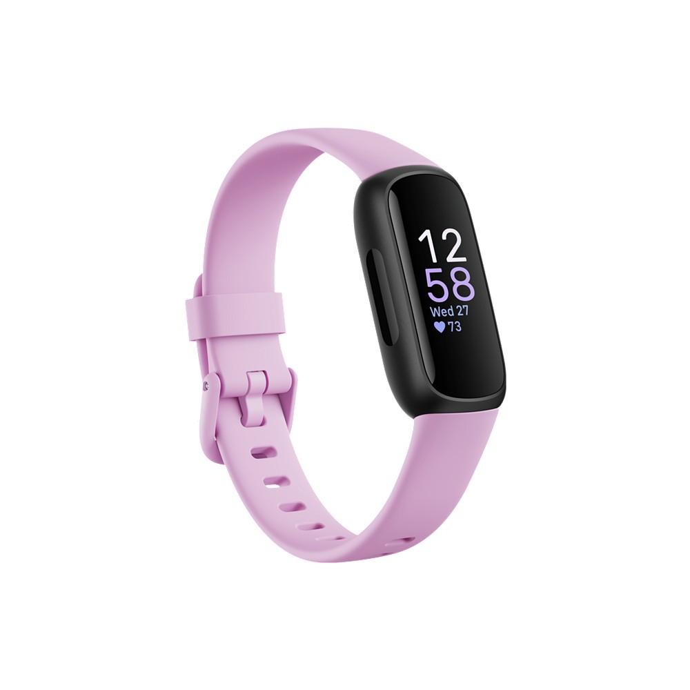 Fitbit Inspire 3 Lilac Bliss Wellness Tracker Watch, 19.5mm