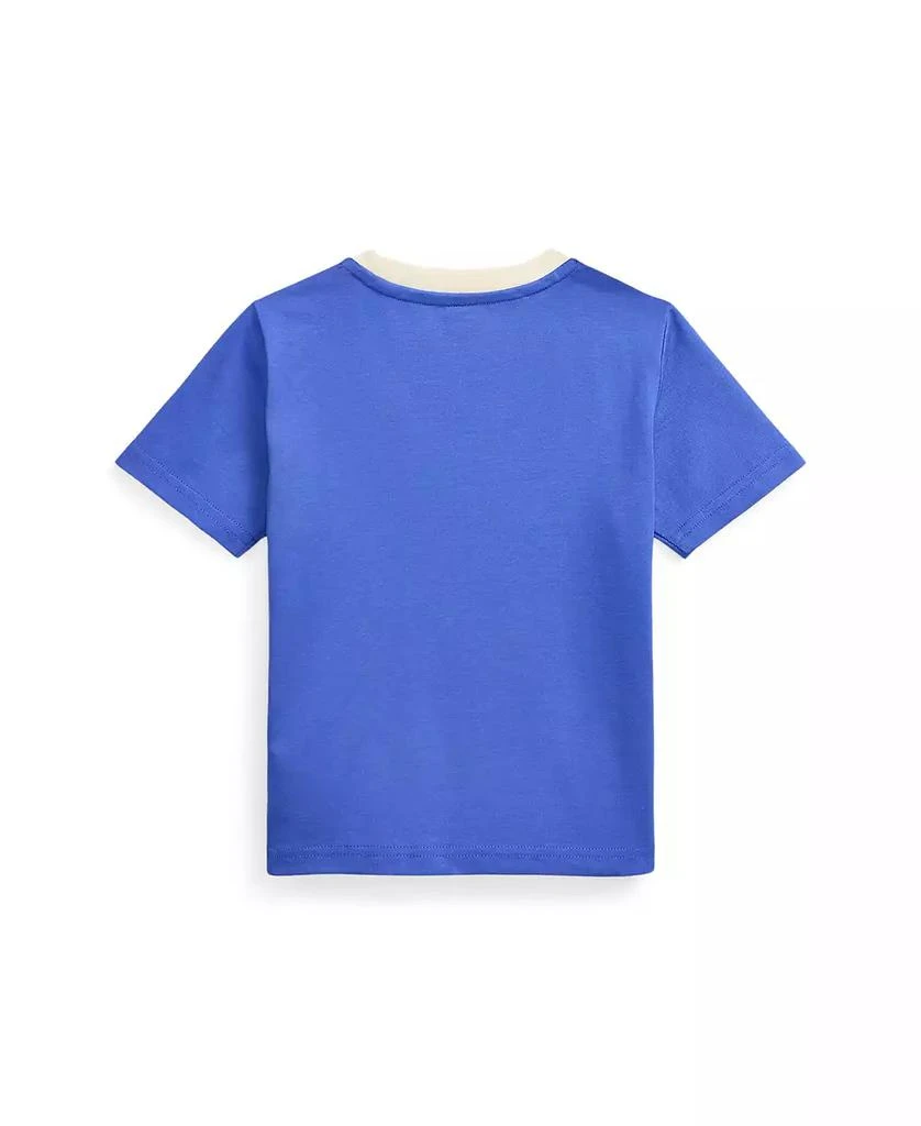 Ralph Lauren Toddler and Little Boys Crest Jersey T-Shirt 2