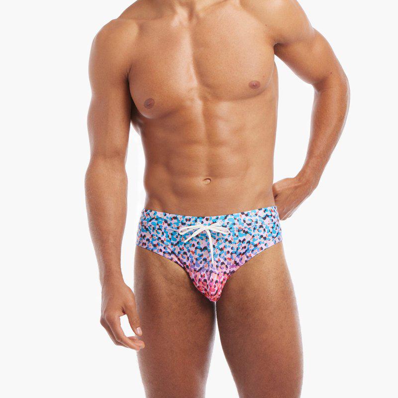 2(X)IST Rio Swim Brief Ombre Leopard