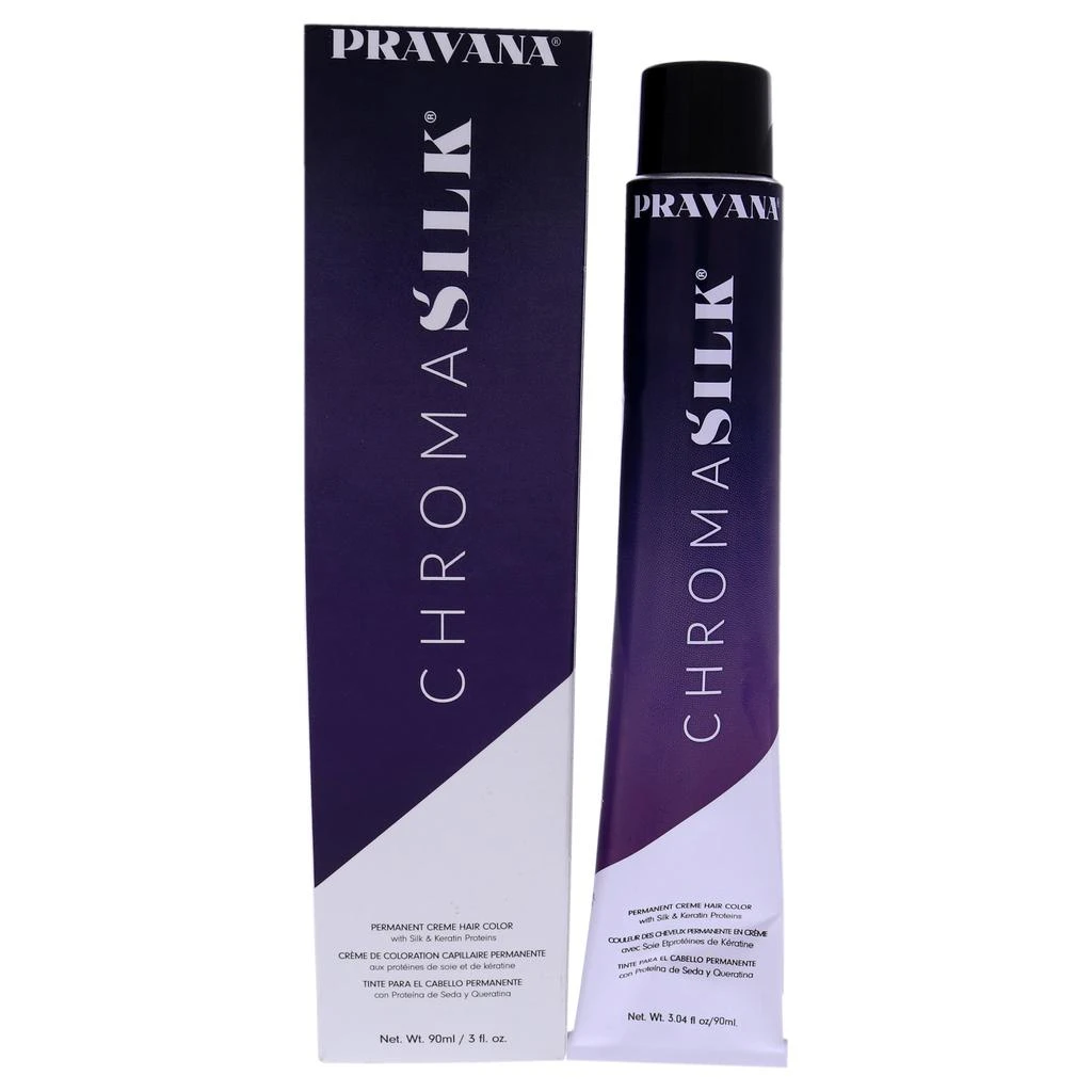 Pravana ChromaSilk Creme Hair Color - 6.1 Dark Ash Blonde For Unisex 3 oz Hair Color 1