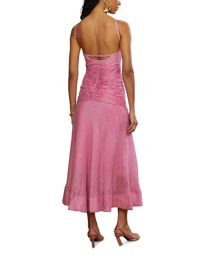 midi dress example Stretchy Above-the-Knee Layering Midi Dress